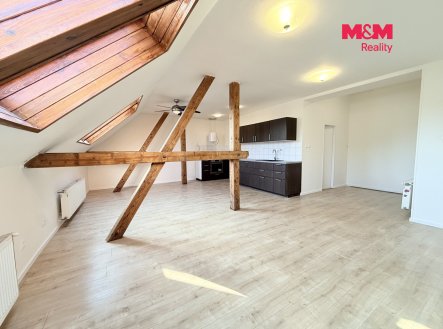 Pronájem bytu, 1+kk, 61 m²