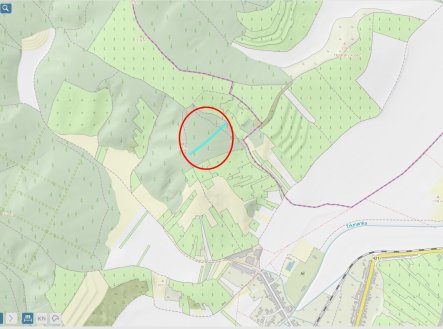 Prodej pozemku, les, 2 800 m²