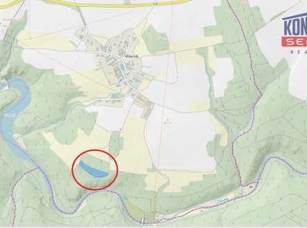 Prodej pozemku, les, 9 639 m²
