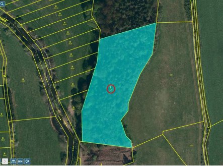 Prodej pozemku, les, 9 664 m²