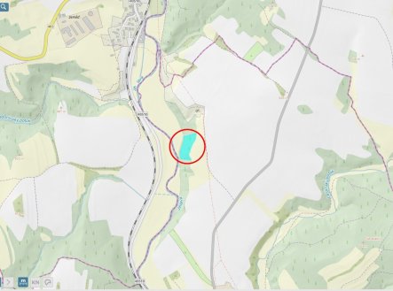 Prodej pozemku, les, 9 664 m²