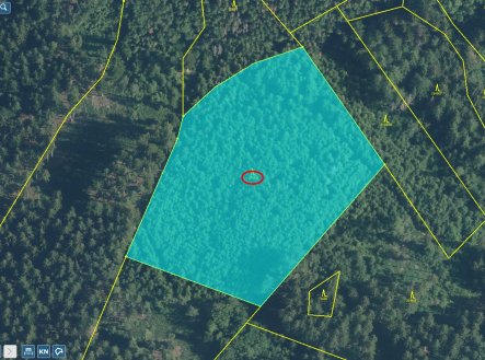 Prodej pozemku, les, 27 178 m²