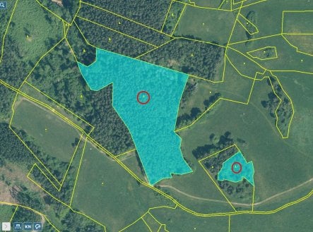 Prodej pozemku, les, 32 955 m²