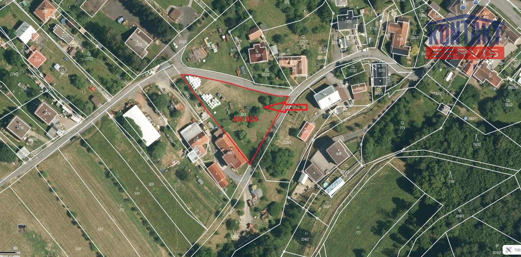 KN 323_mapa