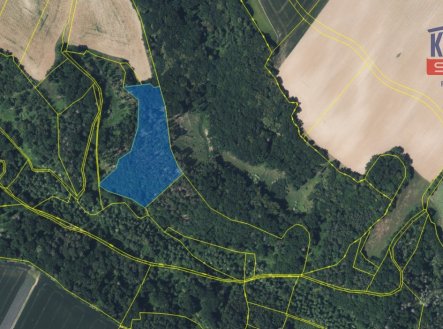 Prodej pozemku, les, 58 553 m²