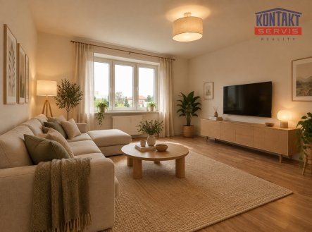 Pronájem bytu, 2+1, 58 m²