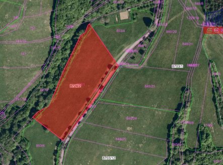 Prodej pozemku, zemědělská půda, 9 092 m²