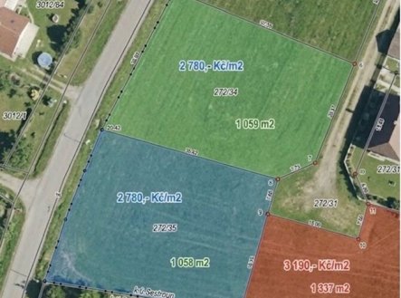 Prodej pozemku pro bydlení, 1 059 m² obrázek