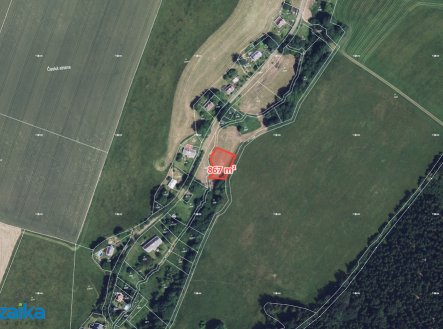 Prodej pozemku, trvalý travní porost, 867 m²