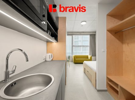 Pronájem bytu, 1+kk, 24 m²