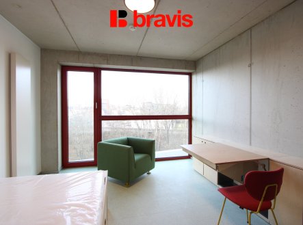 Pronájem bytu, 1+kk, 24 m²