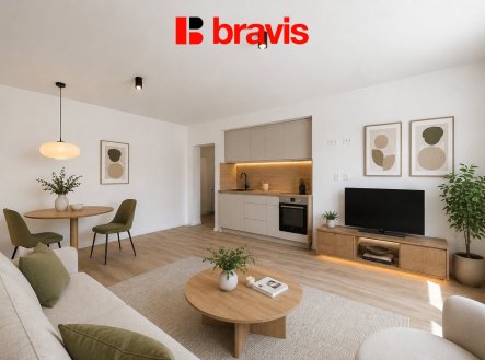 Prodej bytu, 1+kk, 40 m²