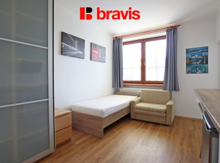 Pronájem bytu, 1+kk, 17 m²