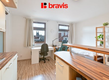 Pronájem bytu, 1+kk, 29 m²