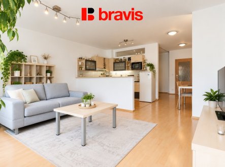 Pronájem bytu, 1+kk, 59 m²
