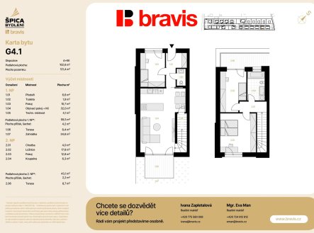 Prodej bytu, 4+kk, 145 m²