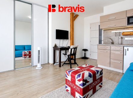 Pronájem bytu, 1+kk, 23 m²
