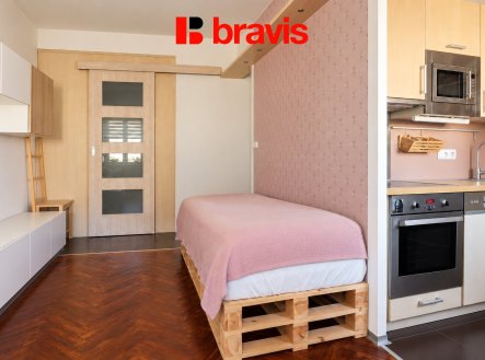 Pronájem bytu, 1+kk, 29 m²