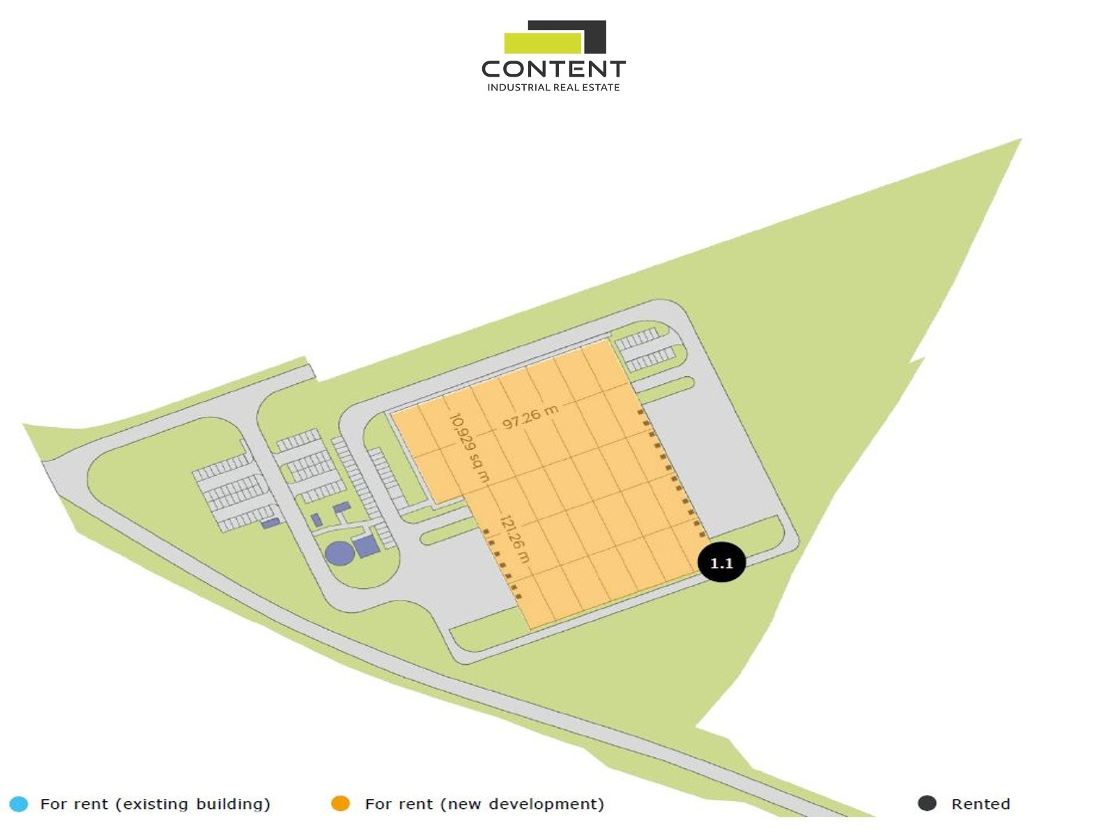 Pronájem skladu, výrobních prostor 11.000 m², Linhartice