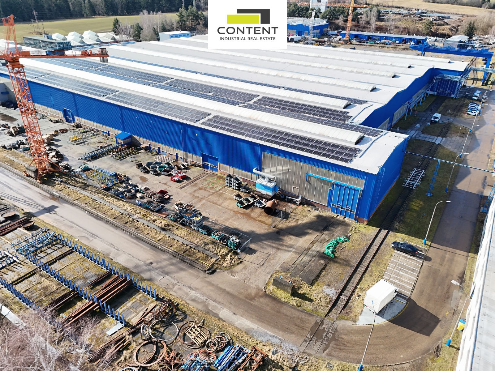 Pronájem venkovní plochy 2250 m², Benešov u Prahy