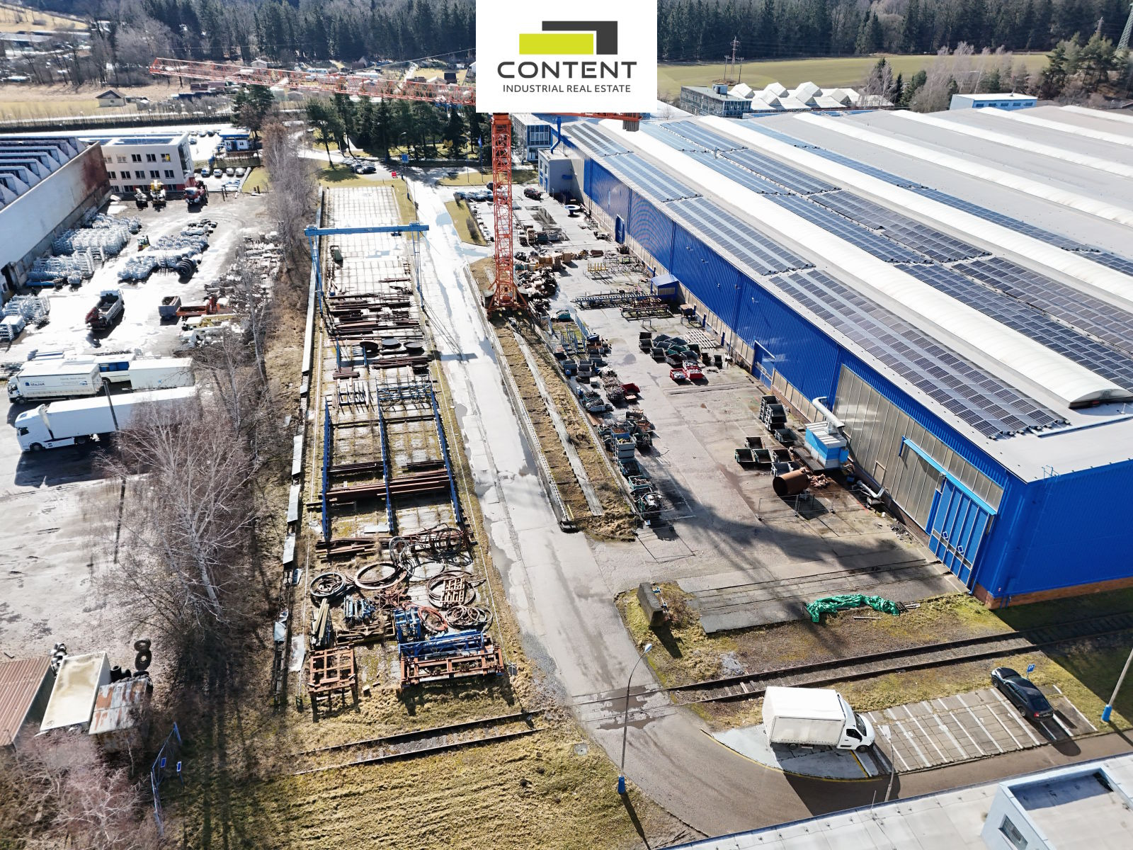 Pronájem venkovní plochy 2250 m², Benešov u Prahy