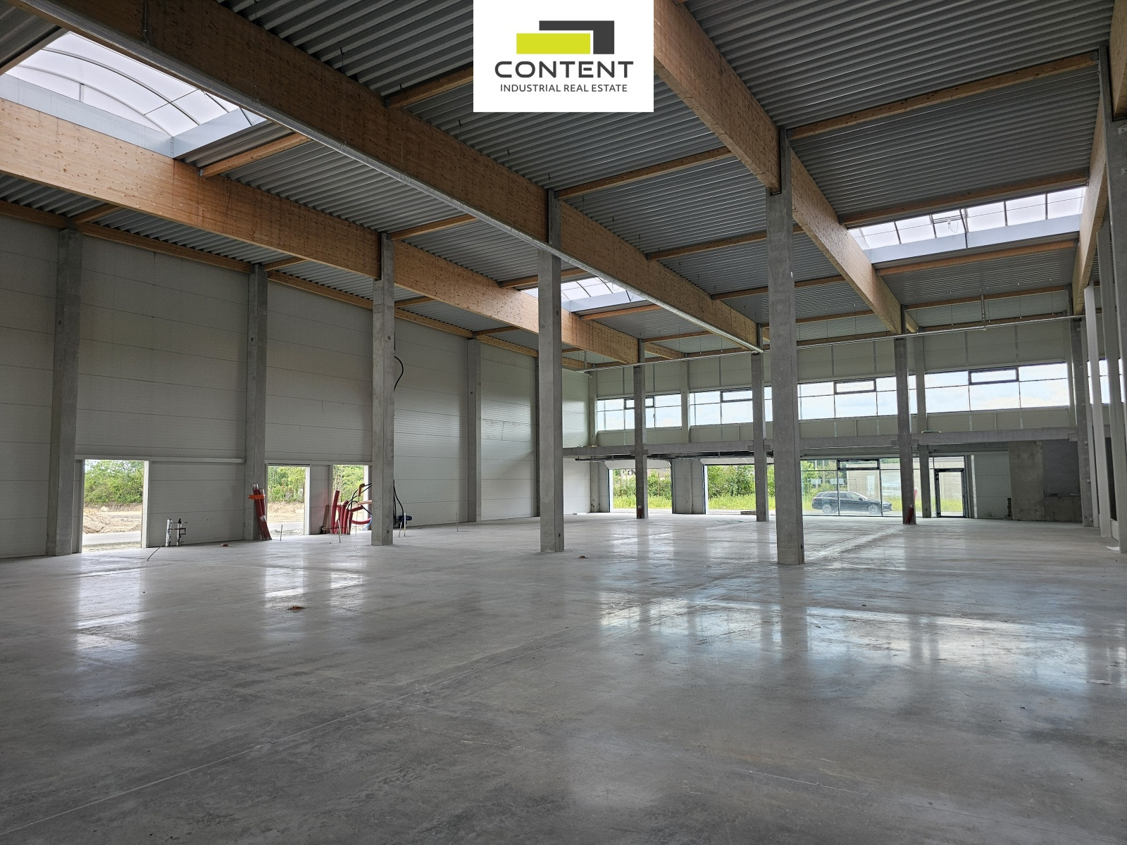 Pronájem novostavby skladu, výrobních prostor 6.000 m², Ostrava Hrabová, D56