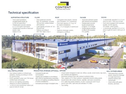 Pronájem výrobní prostory, 11 000 m²
