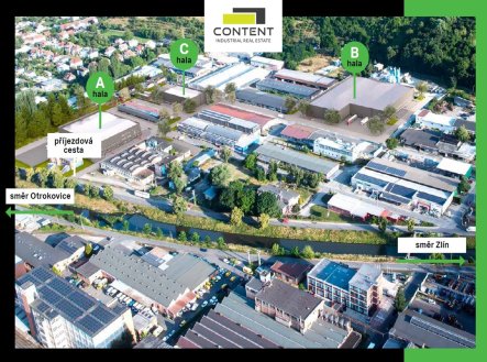 Pronájem výrobní prostory, 1 000 m²