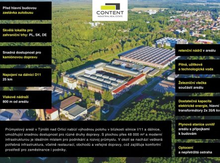 Pronájem výrobní prostory, 7 800 m²