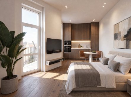 Prodej bytu, 1+kk, 27 m²