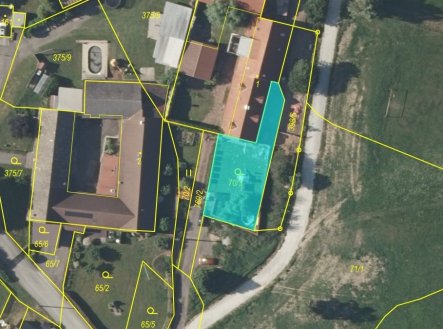 Prodej pozemku, zahrada, 374 m²