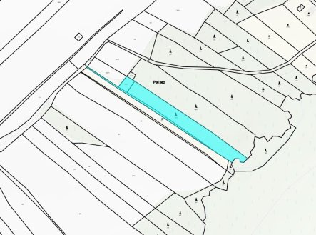 Prodej pozemku, les, 5 221 m²