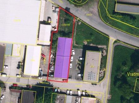 Prodej komerčního objektu, sklad, 477 m²