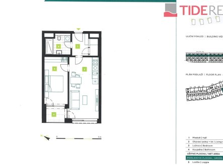 Prodej bytu, 2+kk, 56 m²