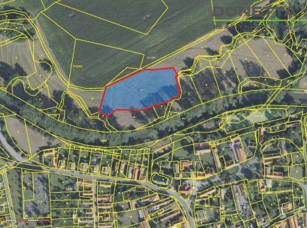 Prodej pozemku, zemědělská půda, 55 496 m² obrázek
