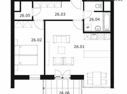 Prodej bytu, 2+kk, 69 m²