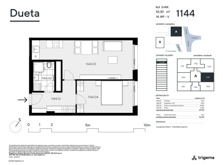 Prodej bytu, 2+kk, 50 m²