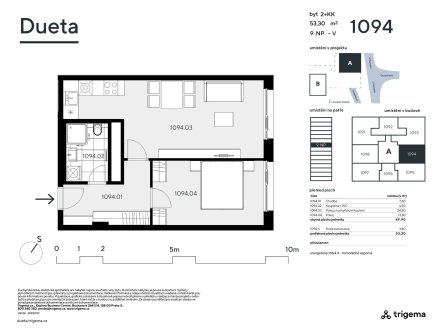 Prodej bytu, 2+kk, 50 m²