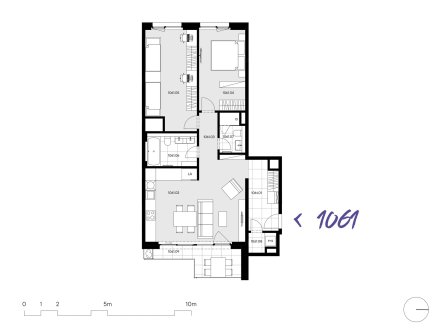Prodej bytu, 3+kk, 89 m²