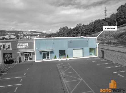 Pronájem obchodní prostory, 420 m²
