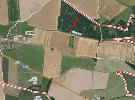 Prodej pozemku, les, 1 919 m² obrázek