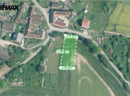 Prodej pozemku pro bydlení, 1 186 m²