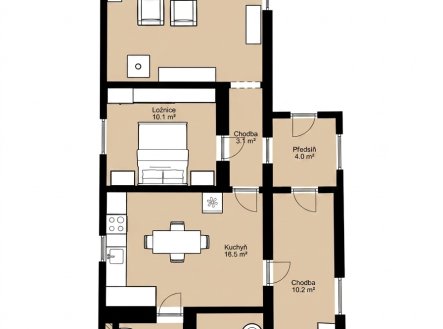 Prodej domu/vily, 80 m²