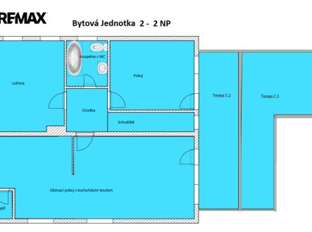 Prodej bytu, 4+kk, 124 m²