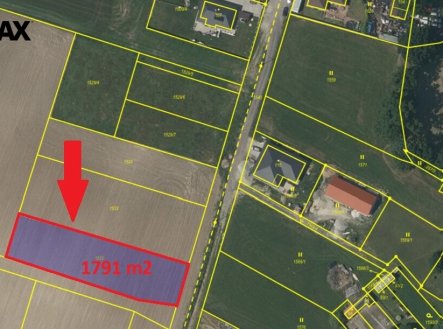 Prodej pozemku pro bydlení, 1 791 m²