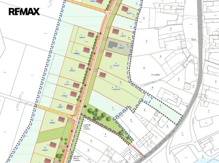 Prodej pozemku pro bydlení, 1 791 m²