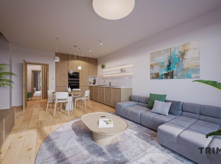 Prodej bytu, 1+kk, 41 m²