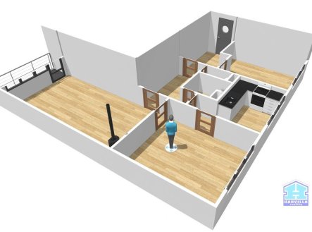 Prodej bytu, 3+1, 64 m²