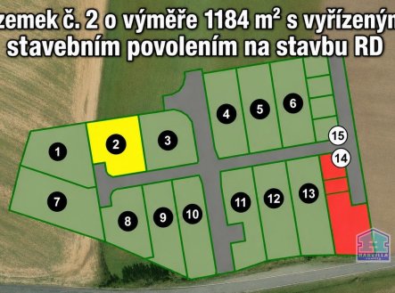 c2napis | Prodej - pozemek pro bydlení, 1 184 m²
