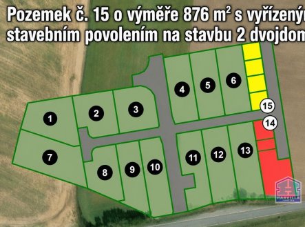 c15napis | Prodej - pozemek pro bydlení, 876 m²